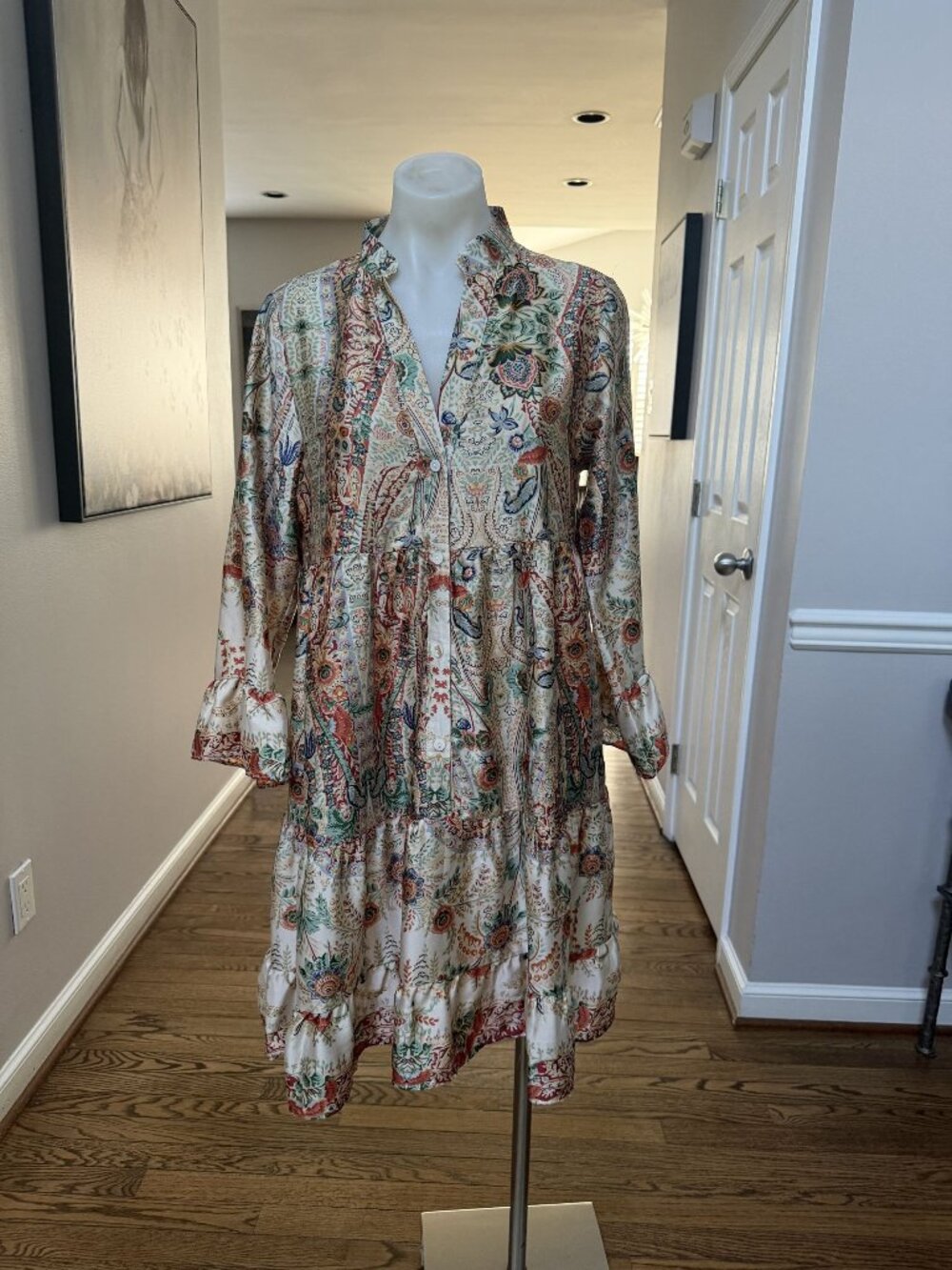 Vintage dressing dress excellent condition size s/m